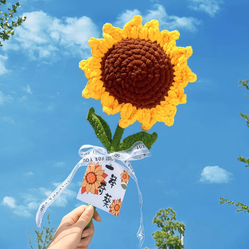 Christmas Gifts, Graduation Season Gifts, Giant Rose And Sunflower Bouquet, Ready-Made, High School Entrance Exam Blessings - Image 3